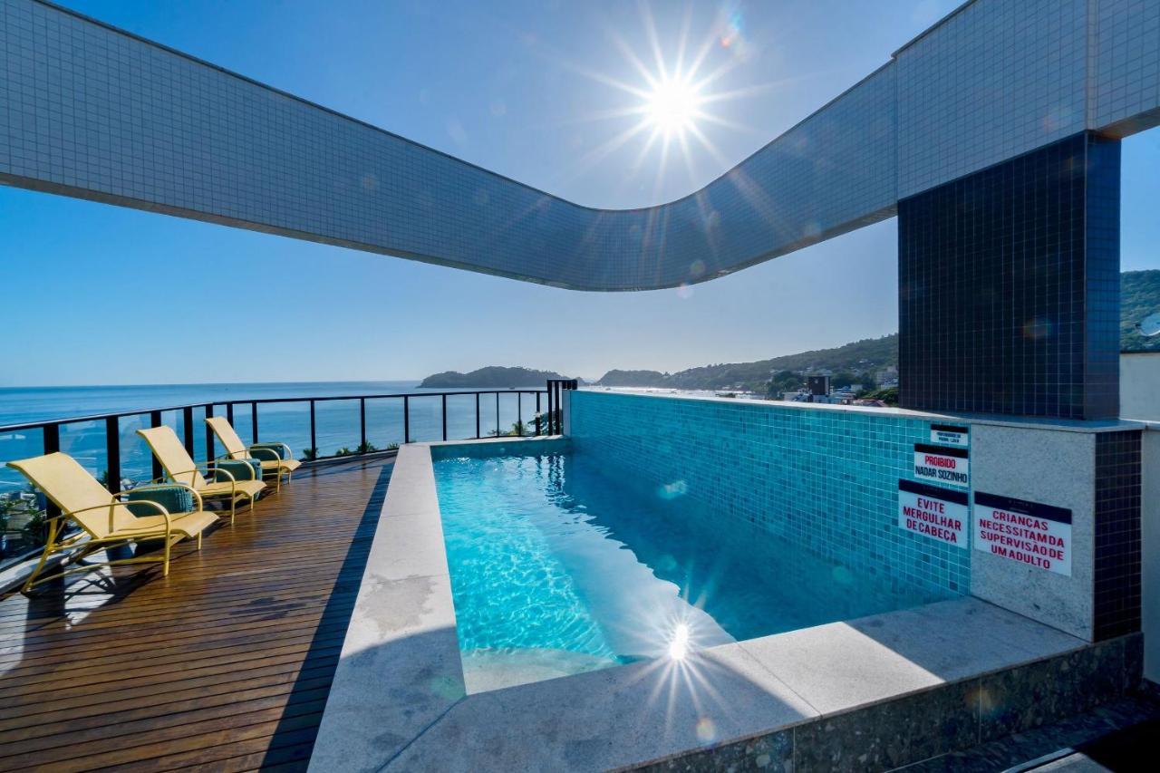 Aion Suites 204 - Compacto E Luxuoso Loft - Rooftop Com Piscina E Academia - A Poucos Passos Da Praia Бомбиняс Екстериор снимка
