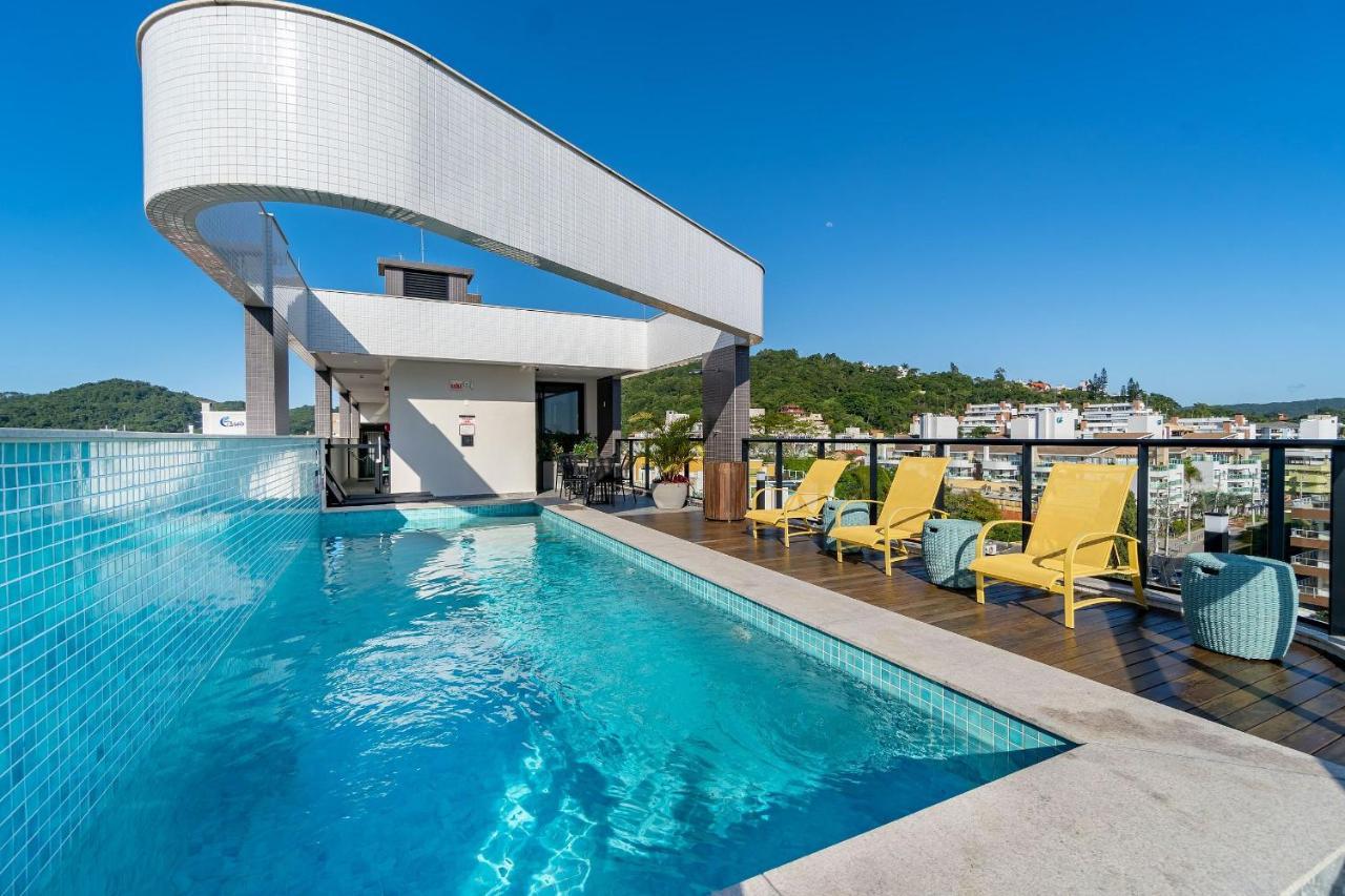 Aion Suites 204 - Compacto E Luxuoso Loft - Rooftop Com Piscina E Academia - A Poucos Passos Da Praia Бомбиняс Екстериор снимка